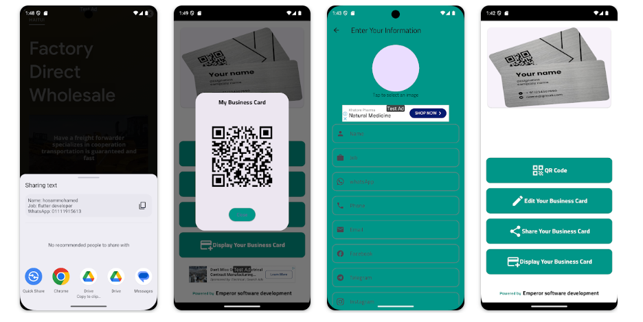 Business Card App